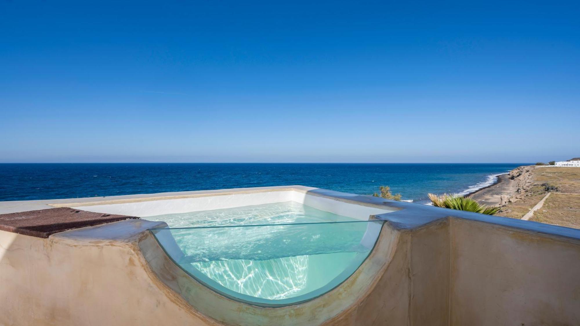 Michelangelo Beach Villa Oía Exterior foto