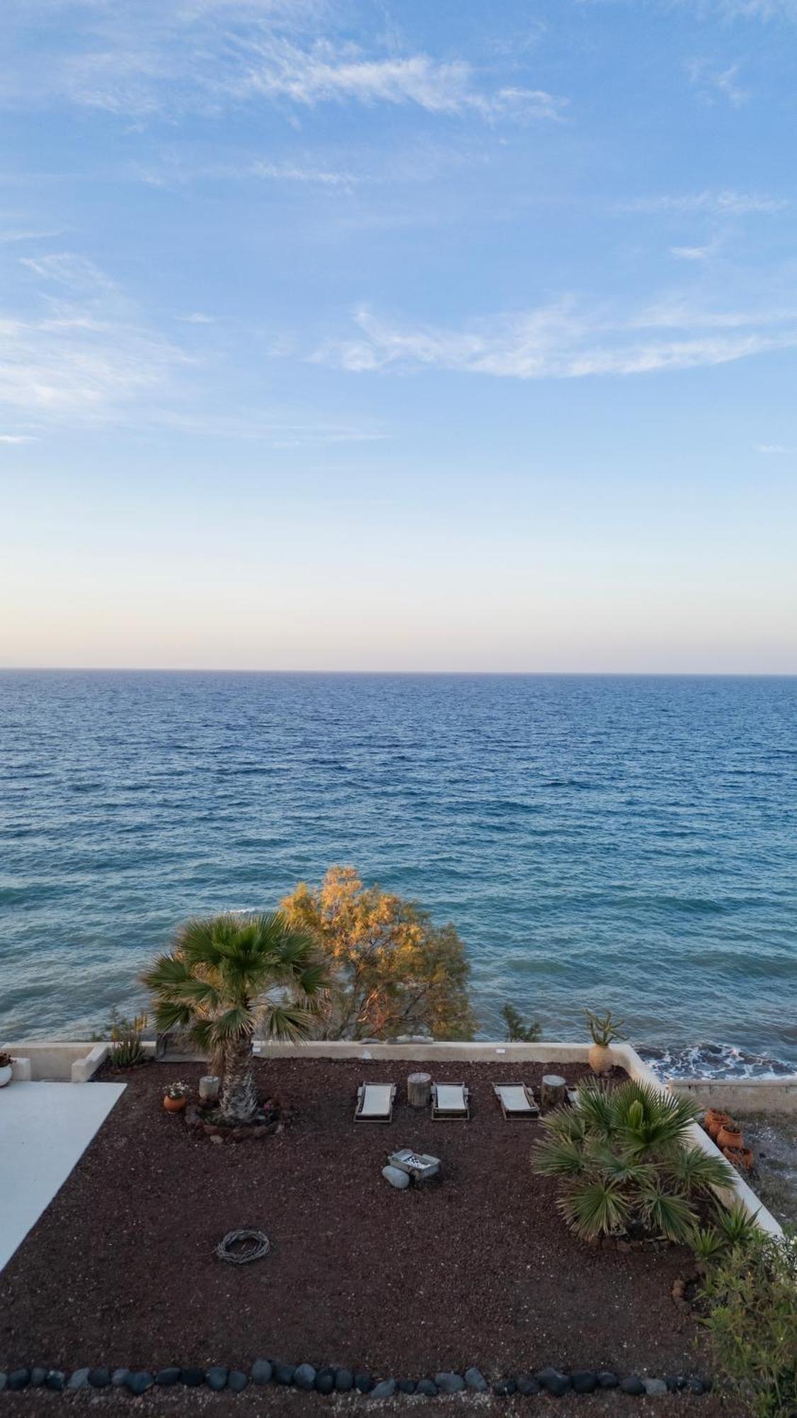 Michelangelo Beach Villa Oía Exterior foto